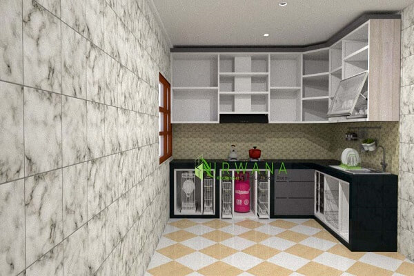 kitchen set minimalis di jakarta