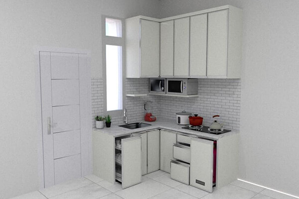 Gambar Kitchen Set Aluminium Jakarta Jasa Kitchen Set Jakarta   Kitchen Set Minimalis Di Jakarta 